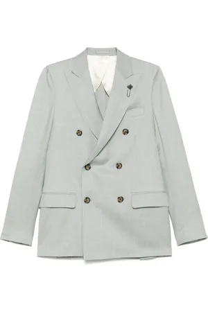 LARDINI Double-breasted blazer