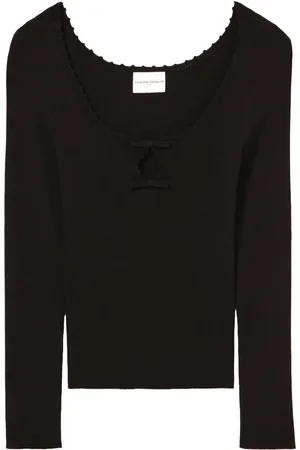 Claudie Pierlot Long-sleeve fine-knit top