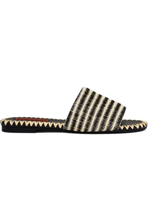 SIMON MILLER Raffia Salerno slides