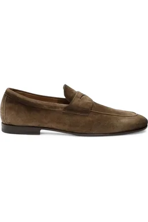 santoni Suede loafers
