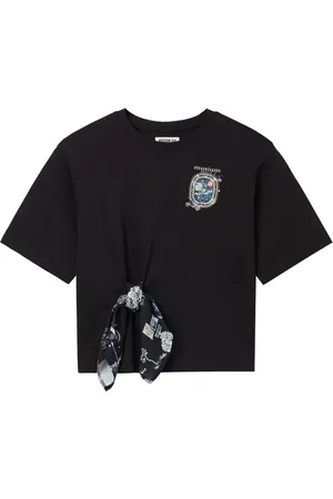 Musium Div. Logo-embroidered T-shirt