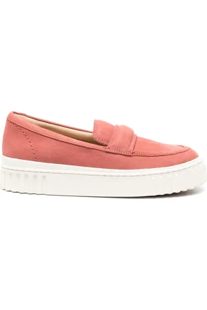 Clarks Mayhill Cove nubuck loafers