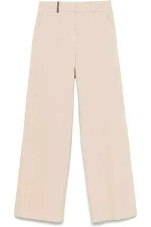 PESERICO SIGN Straight trousers