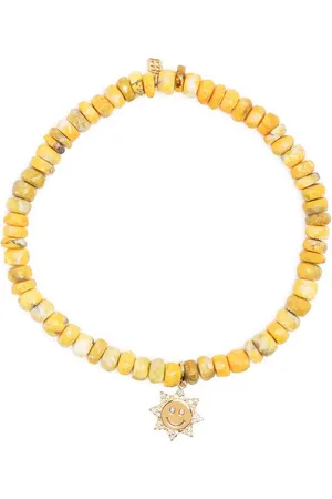 Sydney Evan 14kt yellow gold bead bracelet
