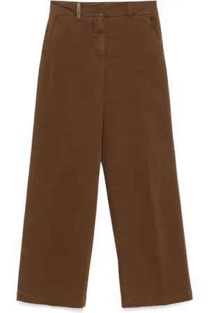 PESERICO SIGN Straight trousers
