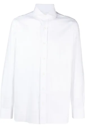 LUIGI BORRELLI NAPOLI Button-down cotton shirt