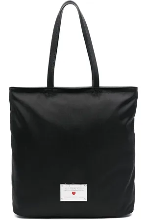Moschino Logo-plaque tote bag
