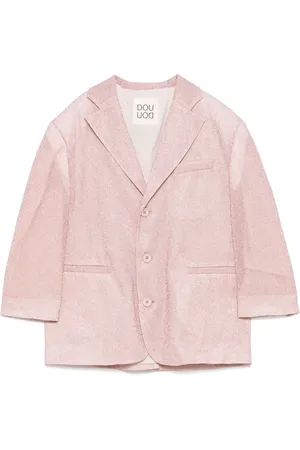 DOUUOD KIDS Lamé blazer