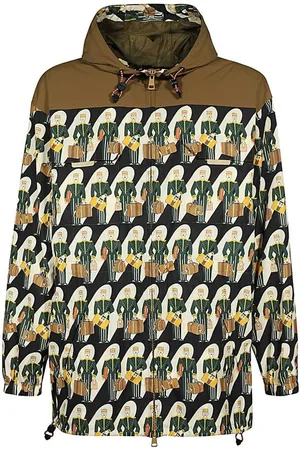 Gucci Porter-print zip-up jacket