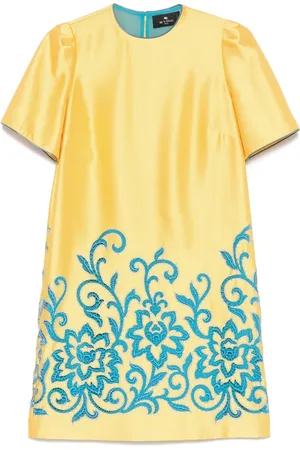 Etro Paisley-embroidered dress