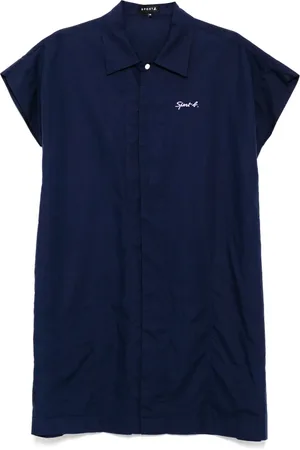 AGNÈS B. Short-sleeved shirt dress