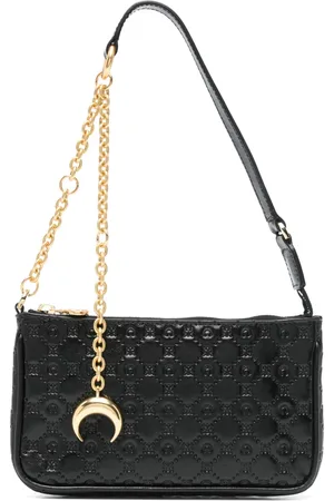 Marine Serre Moonogram-embossed shoulder bag