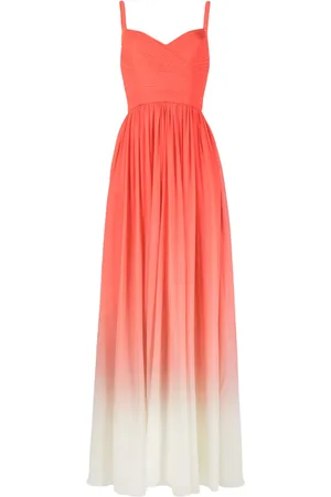 Elie saab Gradient silk gown