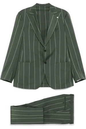 LUIGI BIANCHI MANTOVA Pinstriped suit