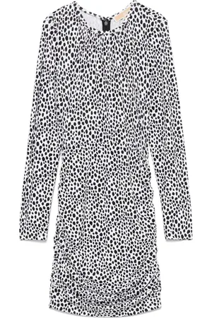 Michael Kors Cheetah-print jersey mini dress