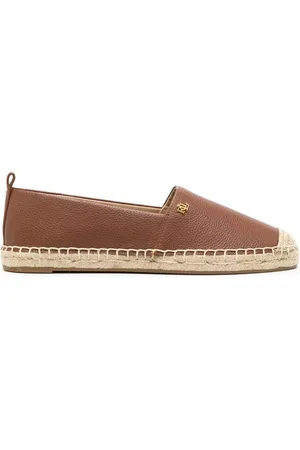 Ralph Lauren Cameryn leather espadrilles