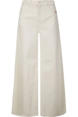 AMISH High-rise wide-leg jeans