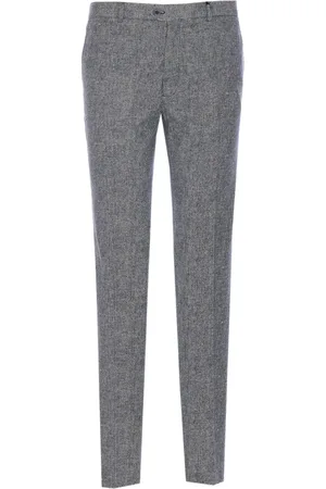 Circolo Textured slim trousers