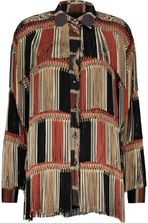 Etro Fringed shirt