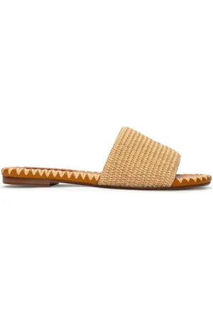 SIMON MILLER Raffia Salerno slides