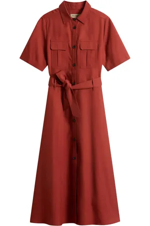Woolrich Short-sleeved midi dress