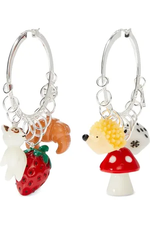 Tory Burch Charm hoop earrings