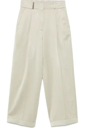 PESERICO SIGN Gabardine trousers