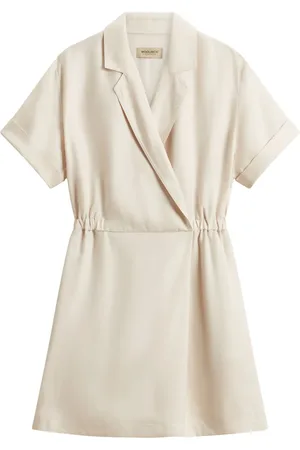 Woolrich V-neck mini dress
