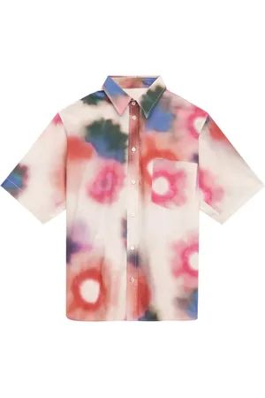 Isabel Marant Labilio watercolour-print shirt