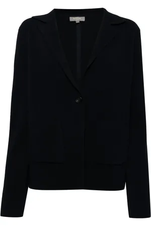 N.PEAL Single breasted cashmere blazer