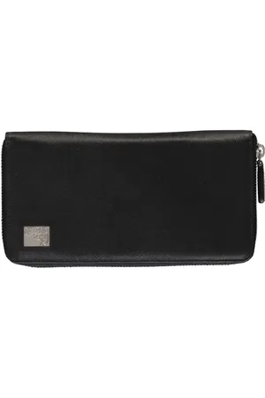 VERSACE Leather long wallet