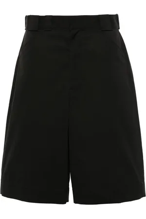 LEMAIRE Knee-length cotton shorts