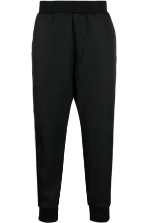 Dsquared2 Logo-embroidered side-stripe trousers