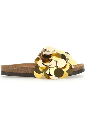 Paco rabanne Sequin-embellished slides