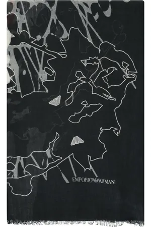 Emporio Armani Graphic-print scarf