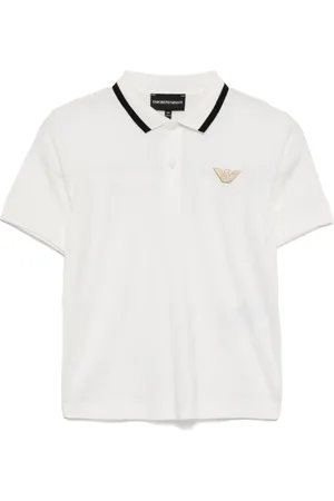 Emporio Armani Logo-patch polo shirt