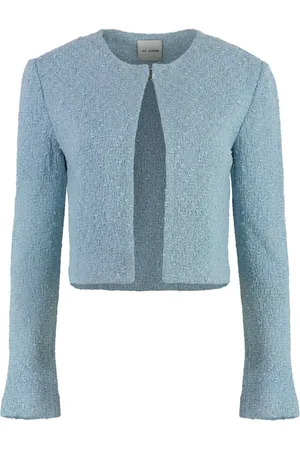 ST. JOHN Textured cropped jacket