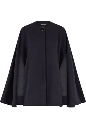 Roberto Cavalli Cashmere-blend cape