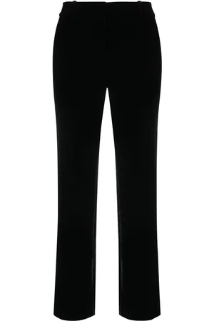 ERMANNO SCERVINO Velvet tapered trousers