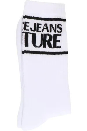 VERSACE Logo-jacquard socks