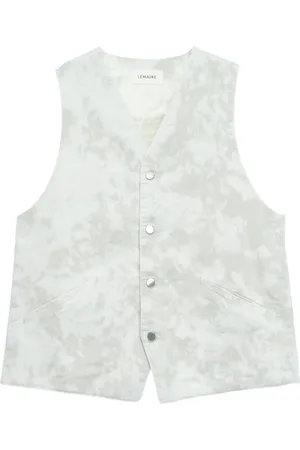 LEMAIRE Garment-dyed cotton gilet