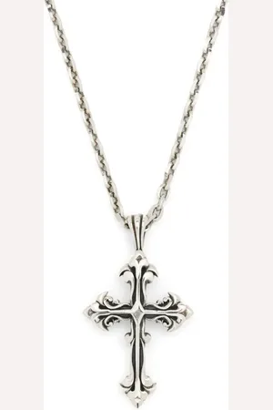 EMANUELE BICOCCHI Avelli cross-pendant necklace