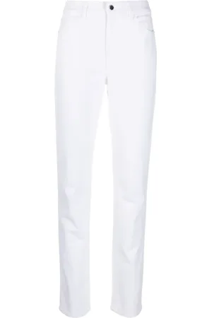 Emporio Armani Tonal straight-leg jeans