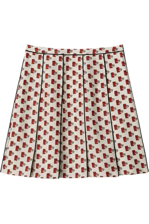 Burberry Postbox pleated skirt