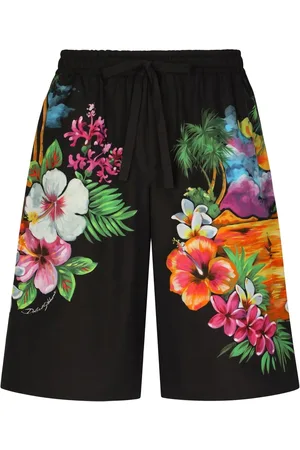 Dolce & Gabbana Floral-print bermuda shorts