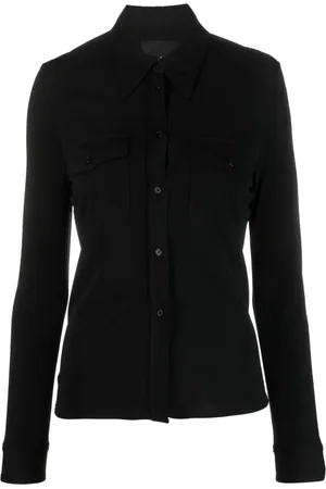 NILI LOTAN Chest-pocket button-up shirt