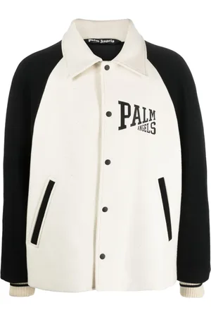 Palm Angels University virgin-wool bomber jacket