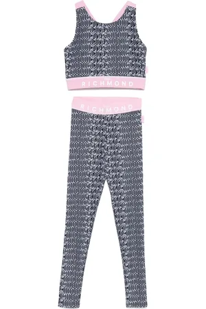 John Richmond Logo-print leggings set (set of two)