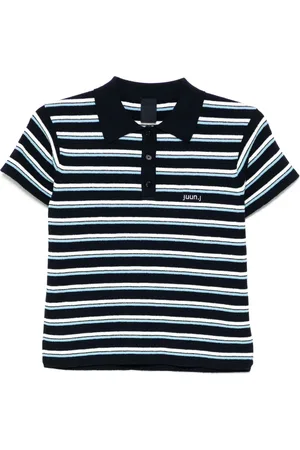 JUUN.J Striped polo top
