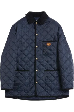 VALENTINO GARAVANI VLogo-patch hooded windbreaker